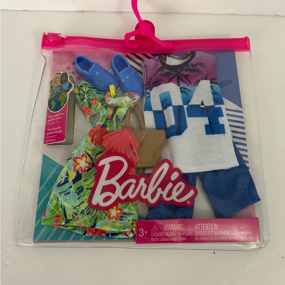 Barbie and Ken Summer  Clothes Accessories - Picture 2 of 3
